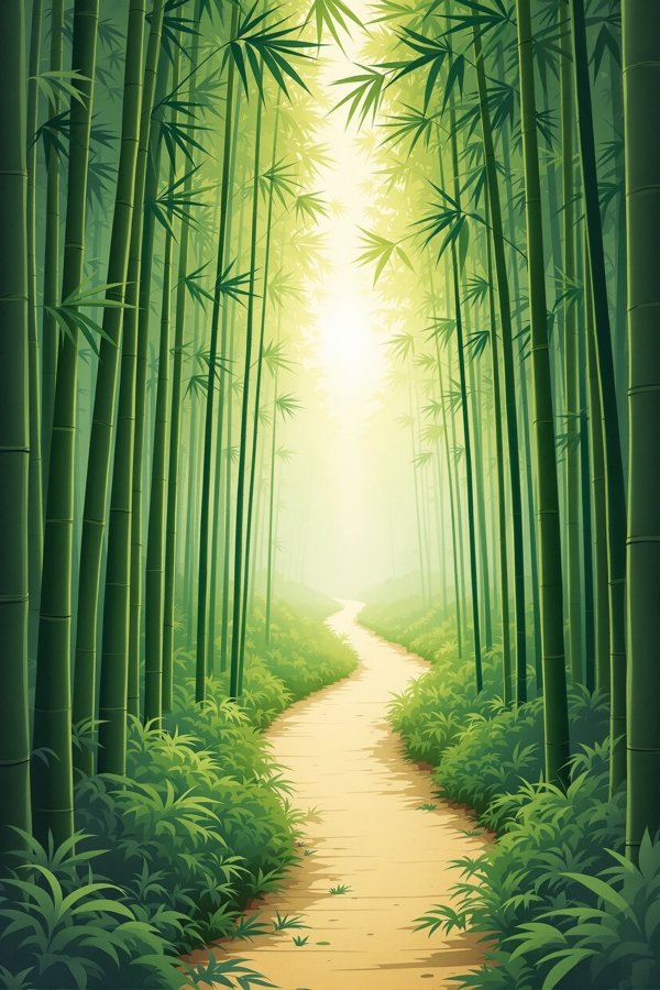 动漫天堂 - 竹海深处海报